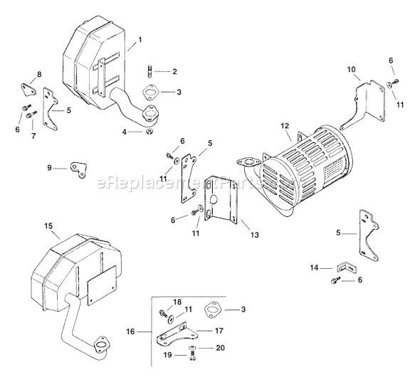 Kohler CV11-1110 Engine Page F Diagram