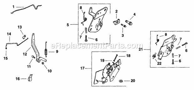 Kohler CV12.5-1237 12.5 HP Engine Page F Diagram