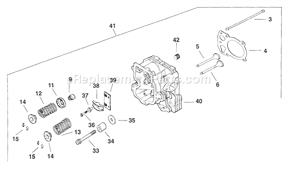 Kohler CV12.5ST-1280 Engine Page J Diagram