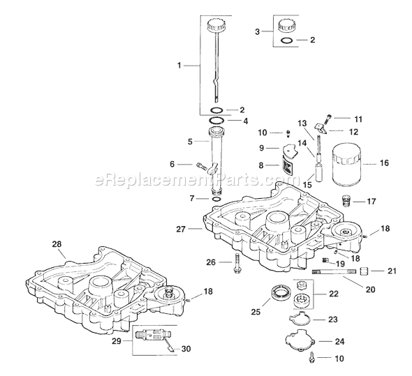 Kohler CV13ST-21510 Engine Page L Diagram