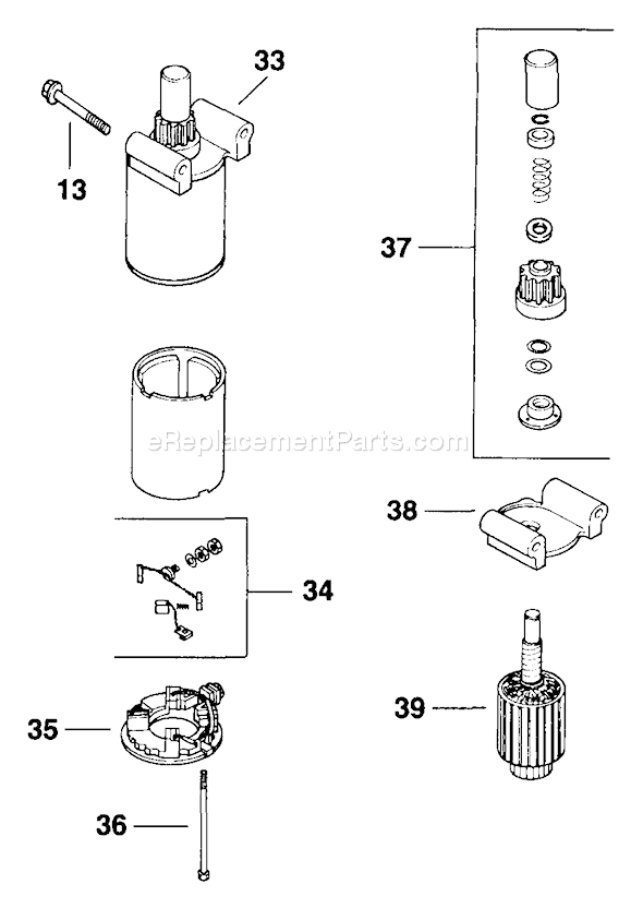 Kohler CV14S-14100 Engine Page N Diagram