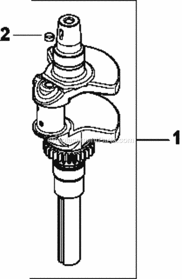 Kohler CV18-61532 18 HP Engine Page D Diagram