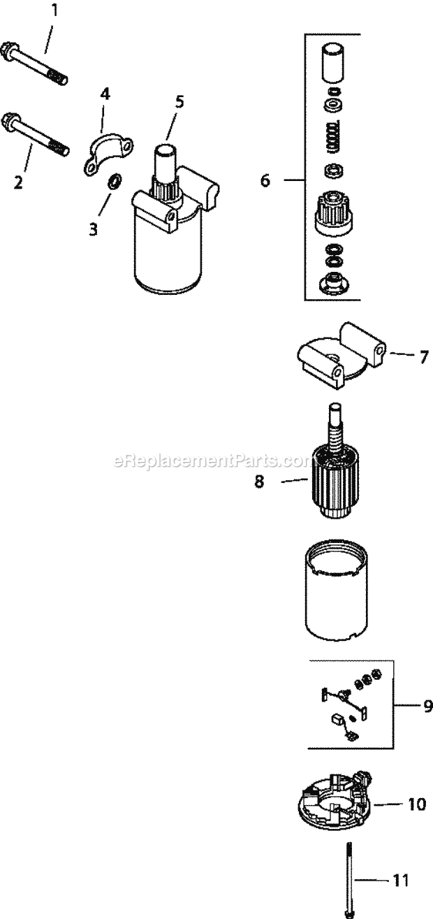 Kohler CV18-61563 18 HP Engine Page M Diagram