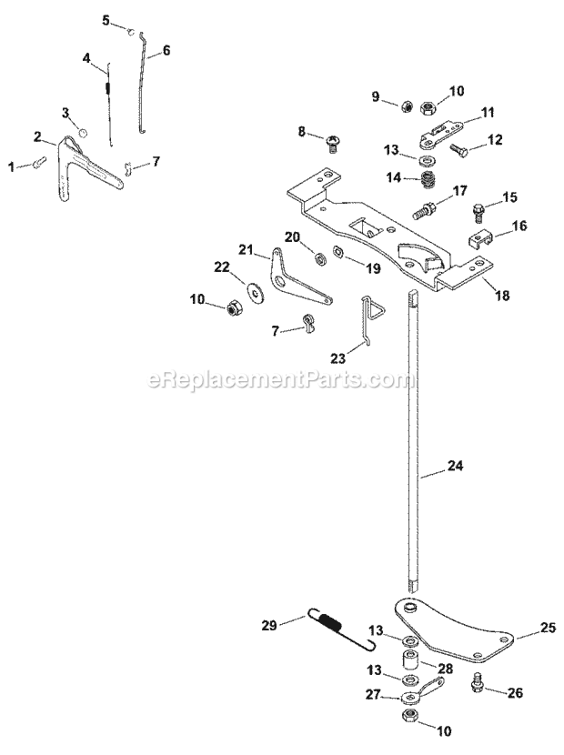 Kohler CV18-61564 18 HP Engine Page F Diagram