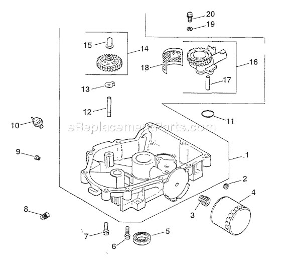 Kohler CV18S-61558 Engine Page M Diagram