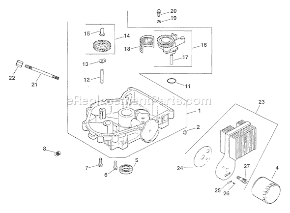 Kohler CV20-65500 Engine Page O Diagram