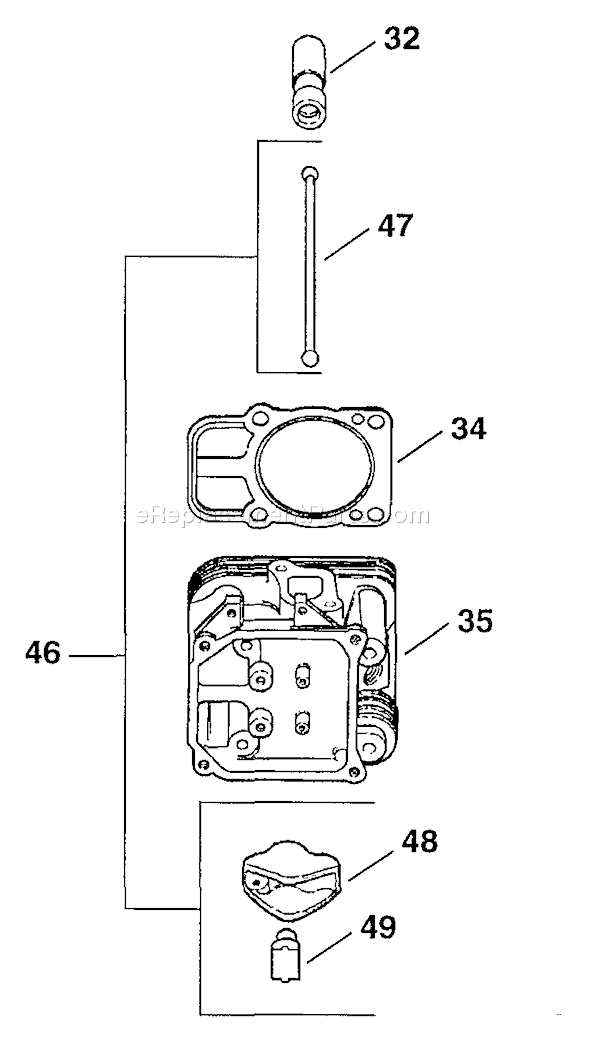 Kohler CV20S-65569 Engine Page J Diagram