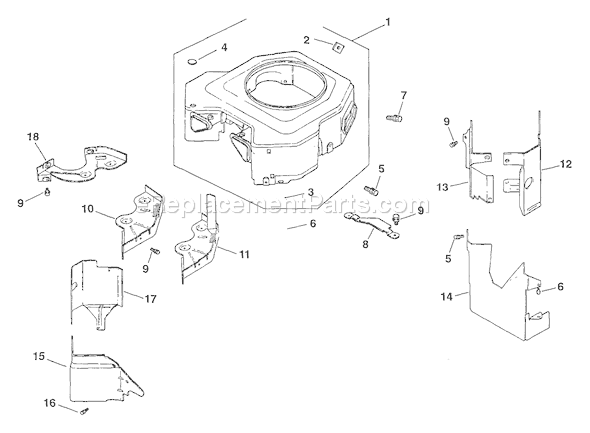 Kohler CV20S-65569 Engine Page B Diagram