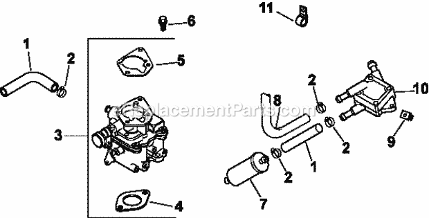 Kohler CV22-75568 23 HP Engine Page H Diagram