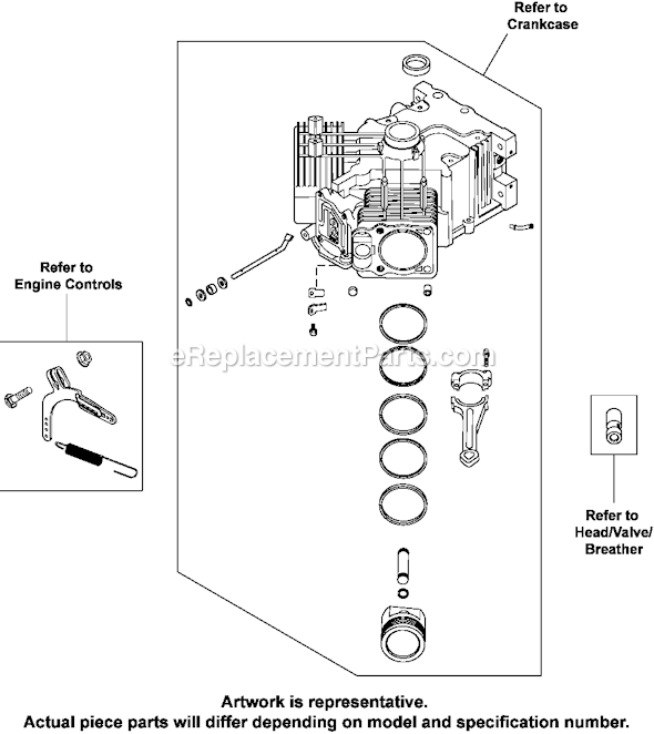 Kohler CV23-75573 Engine Page J Diagram