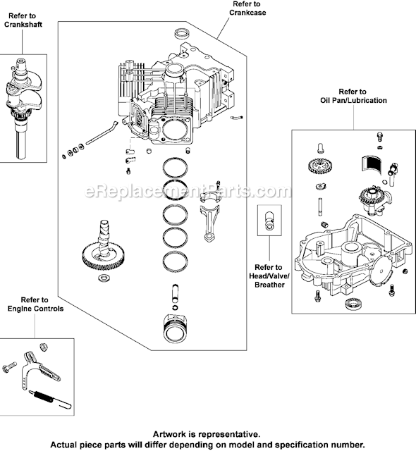 Kohler CV23-75573 Engine Page L Diagram