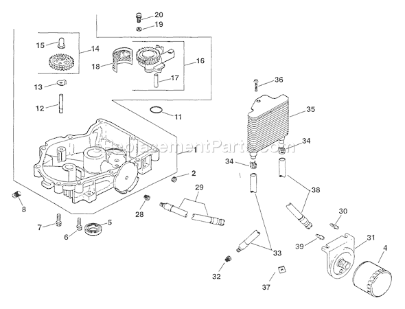 Kohler CV25-69531 25 HP Engine Page Q Diagram