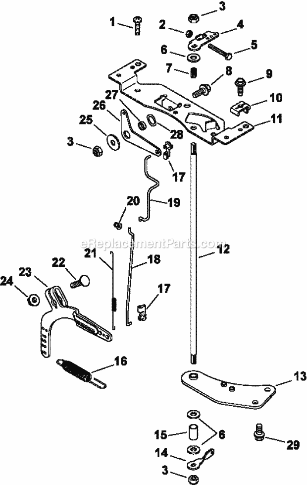 Kohler CV25-69543 25 HP Engine Page F Diagram