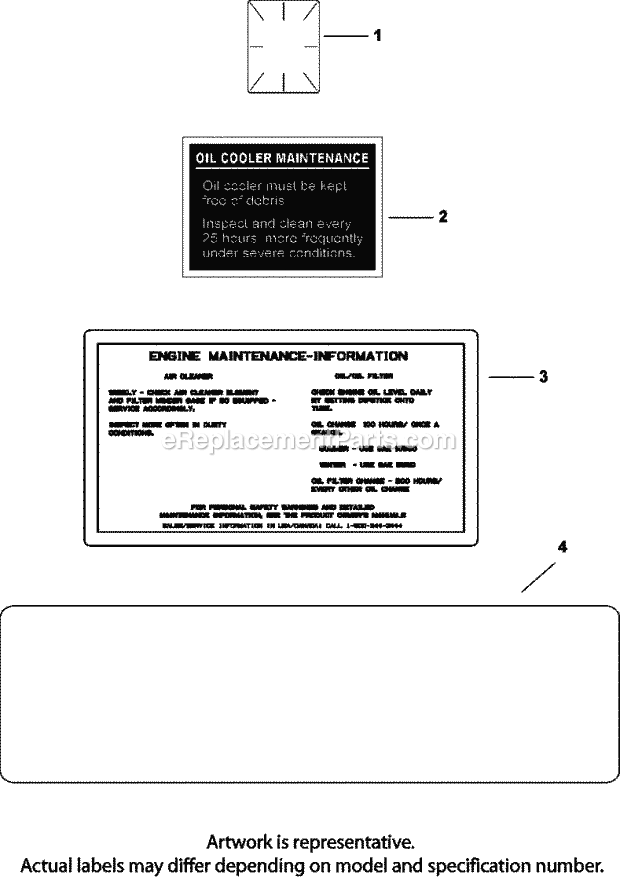 Kohler CV740-3121 27 HP Engine Page I Diagram