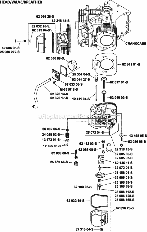 Kohler CV980-0011 38 HP Engine Page H Diagram