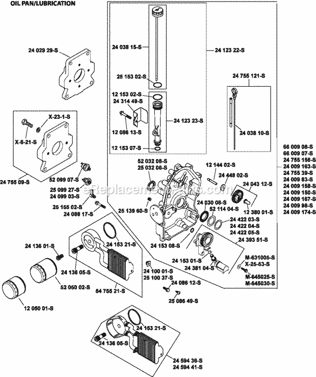 Kohler ECH730-3002 25 HP Engine Page L Diagram
