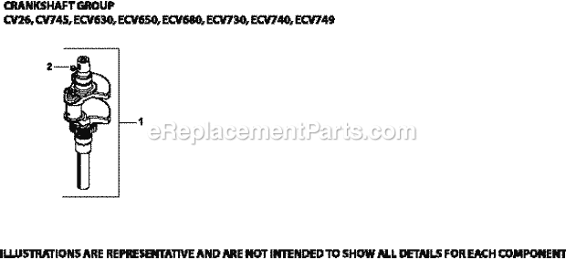 Kohler ECV740-3018 27 HP Engine Page E Diagram