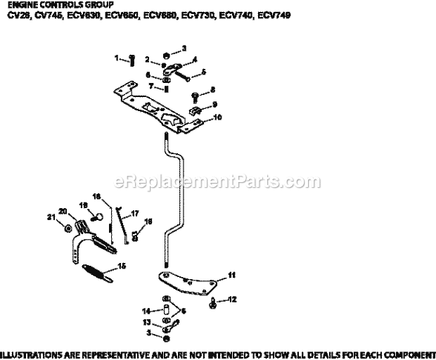Kohler ECV749-3017 29 HP Engine Page F Diagram