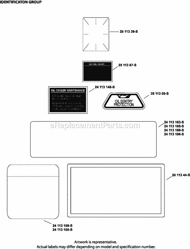 Kohler ECV749-3021 29 HP Engine Page I Diagram