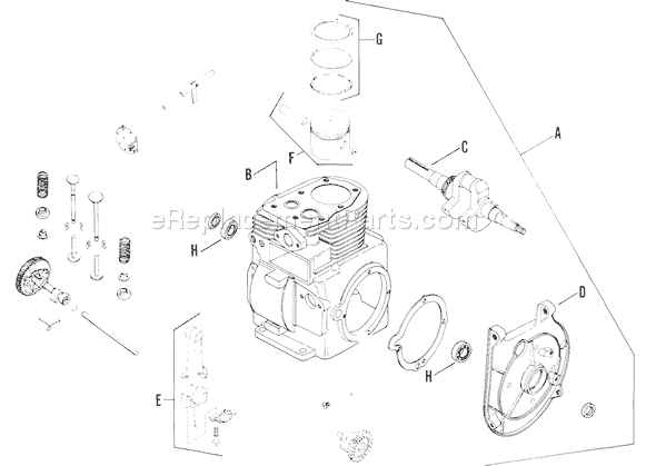 Kohler K141-29421 Engine Page AC Diagram
