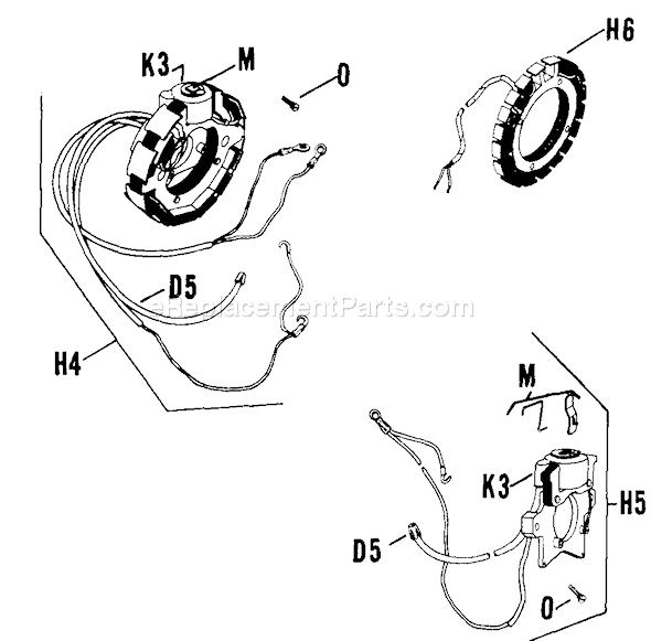 Kohler K141-29422 Engine Page U Diagram