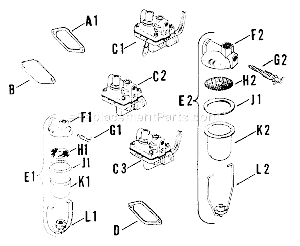 Kohler K161-281182 Engine Page O Diagram