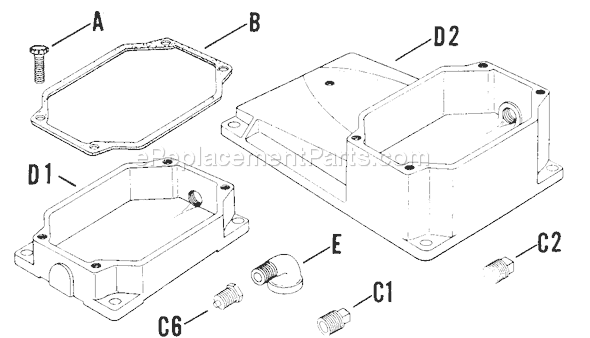 Kohler K161-281290 Engine Page W Diagram