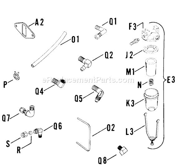 Kohler K161-28462 Engine Page W Diagram