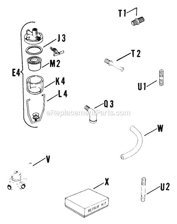 Kohler K161-42103E Generator Page P Diagram