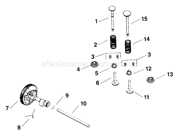 Kohler K181-30166 Engine Page C Diagram