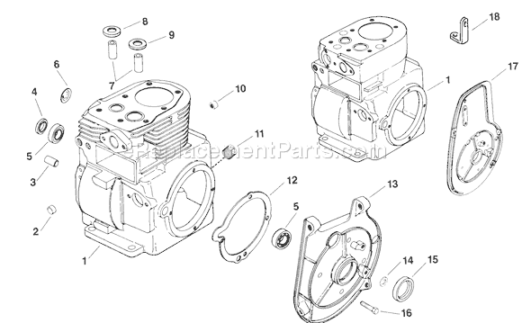 Kohler K181-30166 Engine Page G Diagram