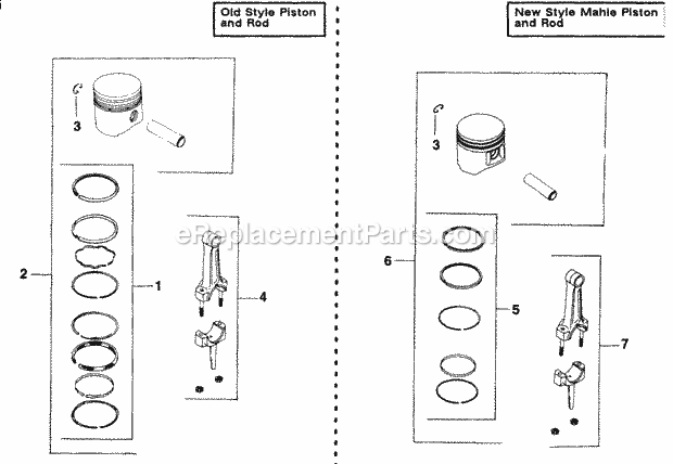 Kohler K181-30486 8 Hp Engine Page W Diagram