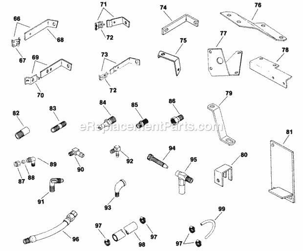 Kohler K181-30545 8 Hp Engine Page F Diagram