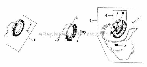 Kohler K181-30560 8 Hp Engine Page T Diagram