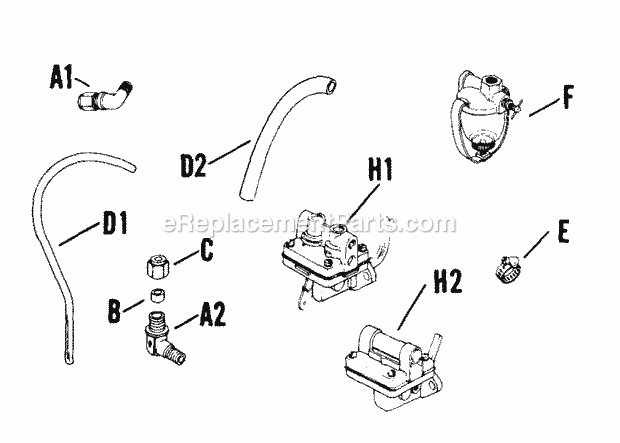 Kohler K241-46104 10 Hp Engine Page V Diagram