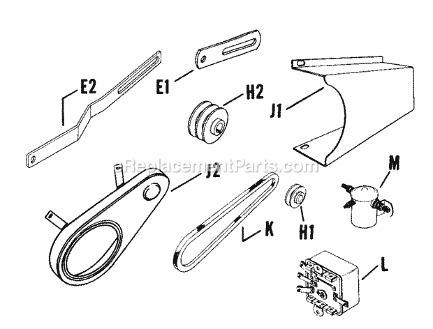 Kohler K241-46108 10 HP Engine Page U Diagram