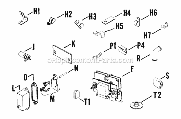 Kohler K241-46219 10 HP Engine Page E Diagram