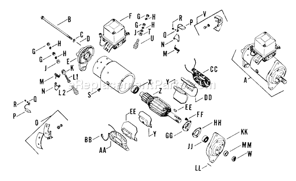 Kohler K241-46330 Engine Page W Diagram