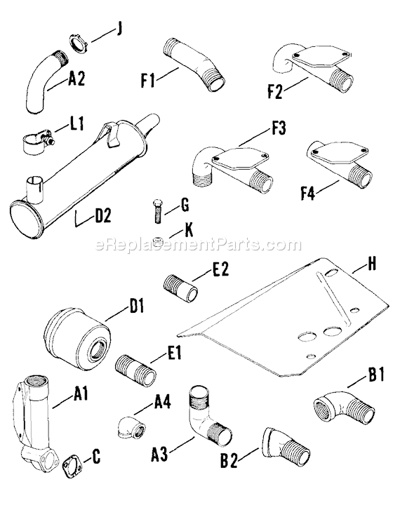 Kohler K241-46330 Engine Page X Diagram