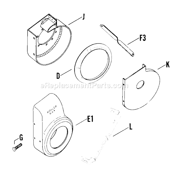 Kohler K241-46357 Engine Page D Diagram