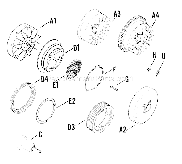 Kohler K241-46375 Engine Page V Diagram