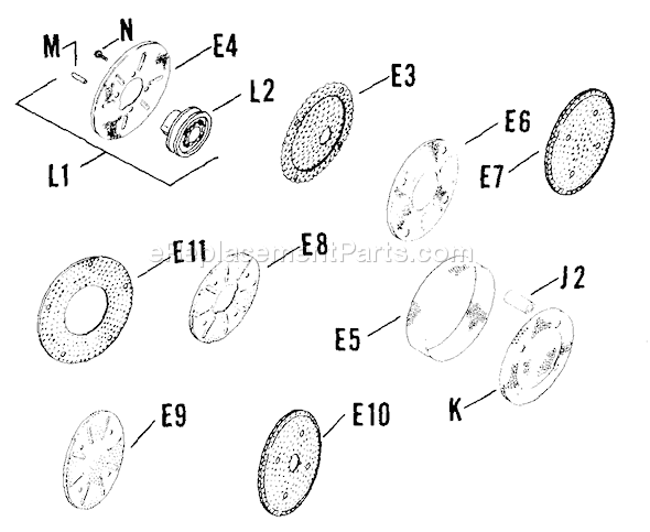 Kohler K241-46610 Engine Page Y Diagram