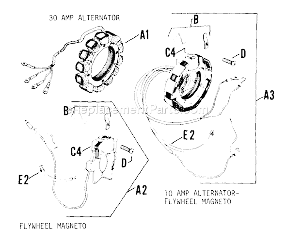 Kohler K241-46610 Engine Page E Diagram