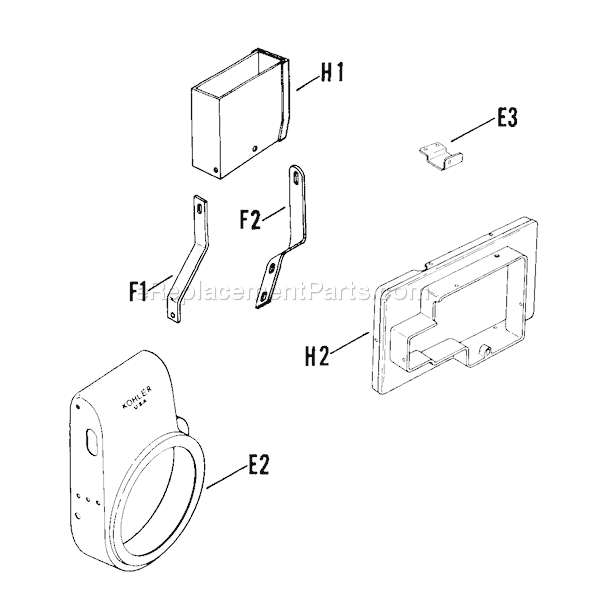 Kohler K241-46839 Engine Page D Diagram