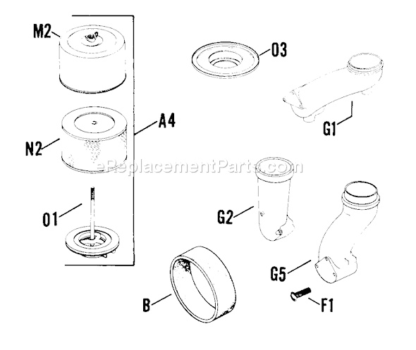 Kohler K241-51105D Generators Page B Diagram