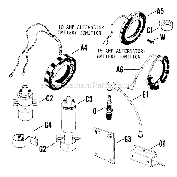 Kohler K241-51279E Generator Page G Diagram