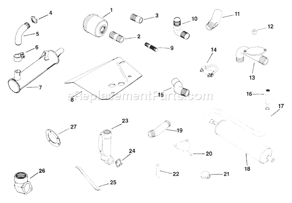 Kohler K321-60117 Engine Page K Diagram