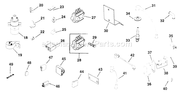 Kohler K321-60117 Engine Page P Diagram