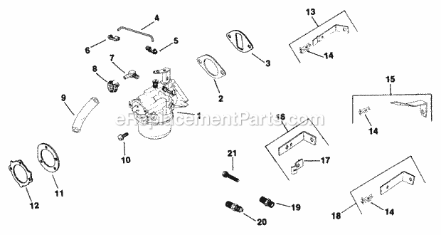 Kohler K321-60137A Engine Page E Diagram