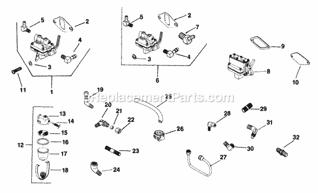 Kohler K321-60137C Engine Page M Diagram